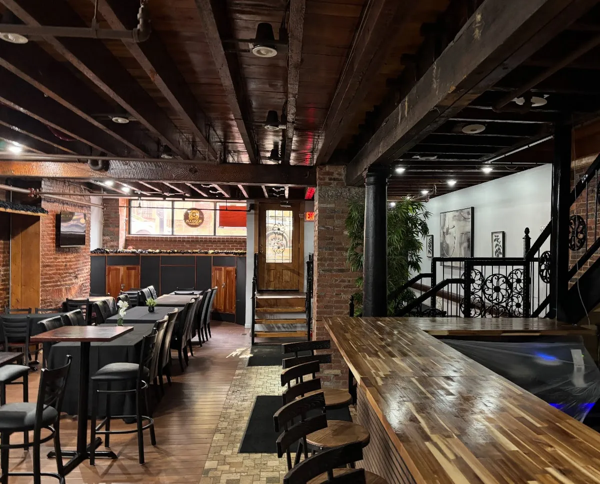The main dining room
